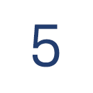 Number Icon 5